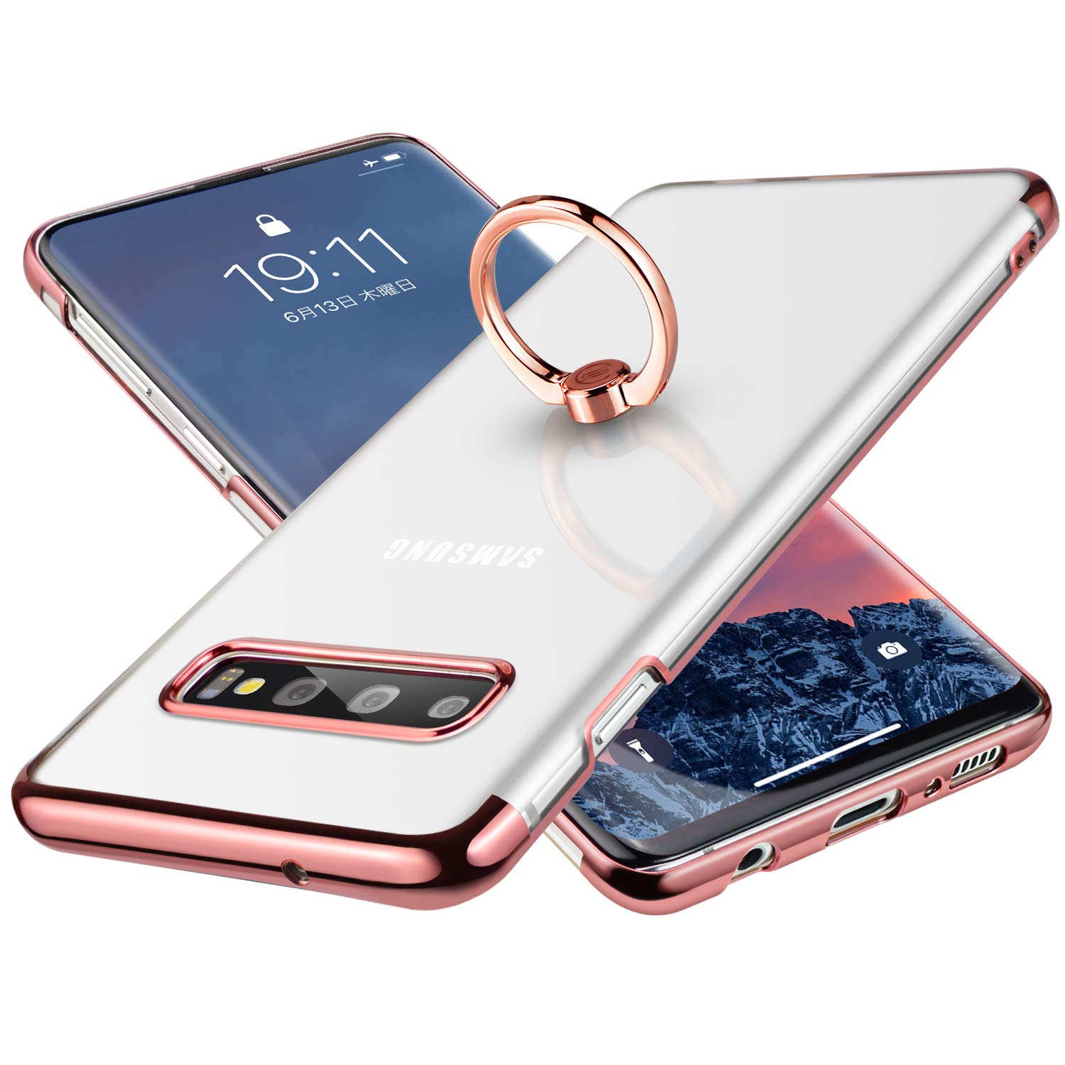 Amazon.co.jp: E Segoi Samsung Galaxy S10 Plus ケース リング付き